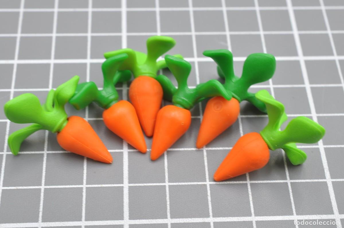 Playmobil: cj1421 Playmobil, 6 zanahorias