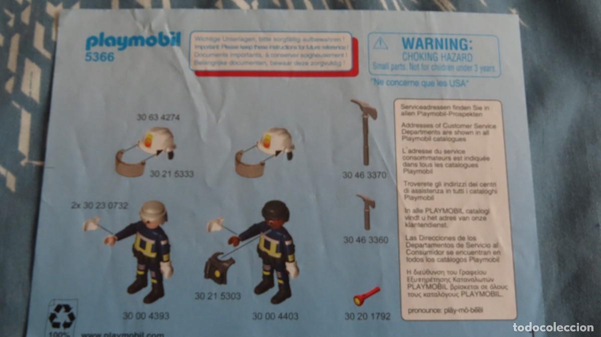 Playmobil: playmobil instrucciones originales, catalogos ref 5366 - Foto 1