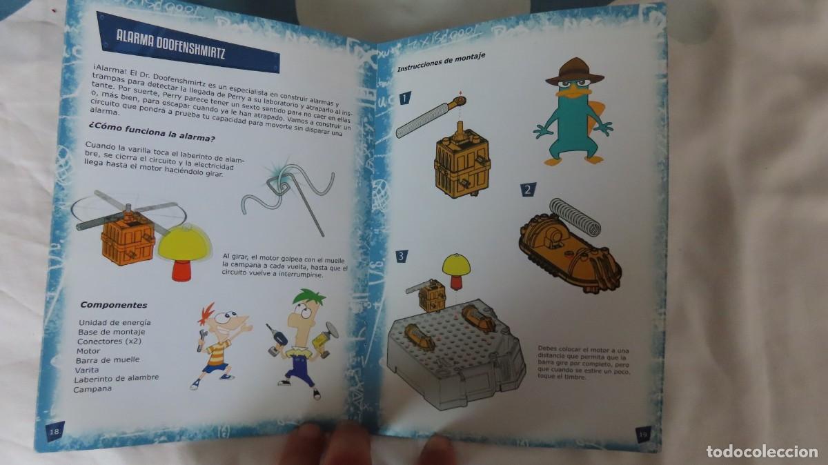 Playmobil: libro inventos Phineas y Ferb - Foto 2