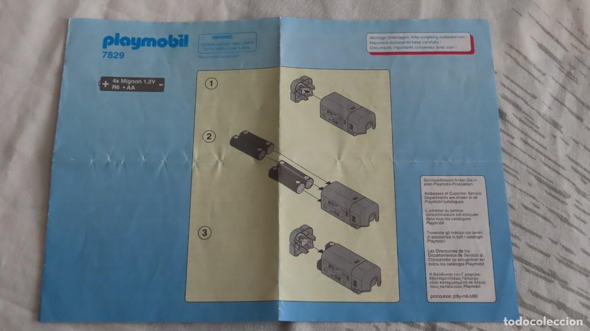 Playmobil: playmobil instrucciones originales, catalogosref. 7829 - Foto 1