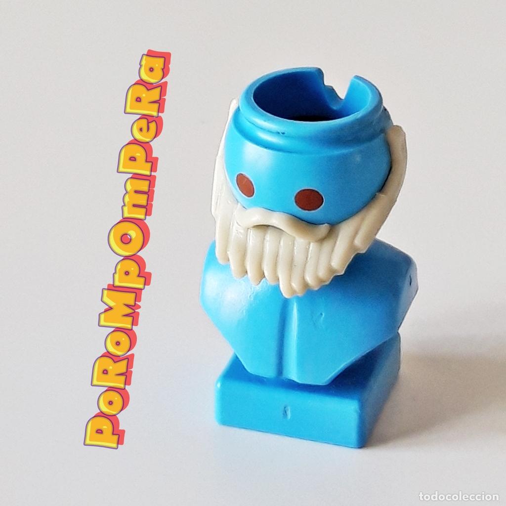 Playmobil: PLAYMOBIL BARBA PUNTIAGUDA GRIS CON BIGOTE CANOSO MODERNA COMPLETAR/CUSTOM