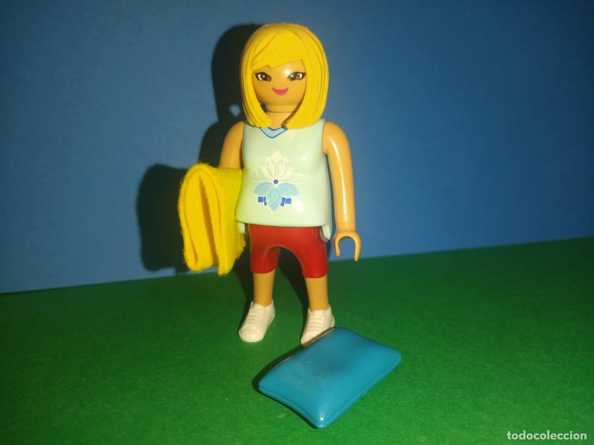Playmobil: PLAYMOBIL SERIE 26 AZUL. SOBRES SORPRESA. REF 71606. MUJER EMBARAZADA FIGURA 3