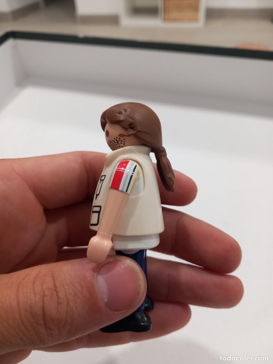 Playmobil: Playmobil 1992 con chaleco figura mu&ntilde;eco accesorio complemento - Foto 2