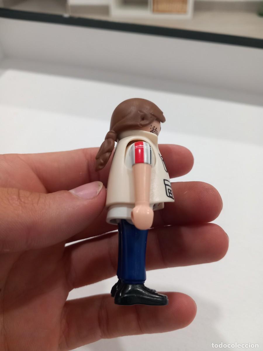 Playmobil: Playmobil 1992 con chaleco figura mu&ntilde;eco accesorio complemento - Foto 4