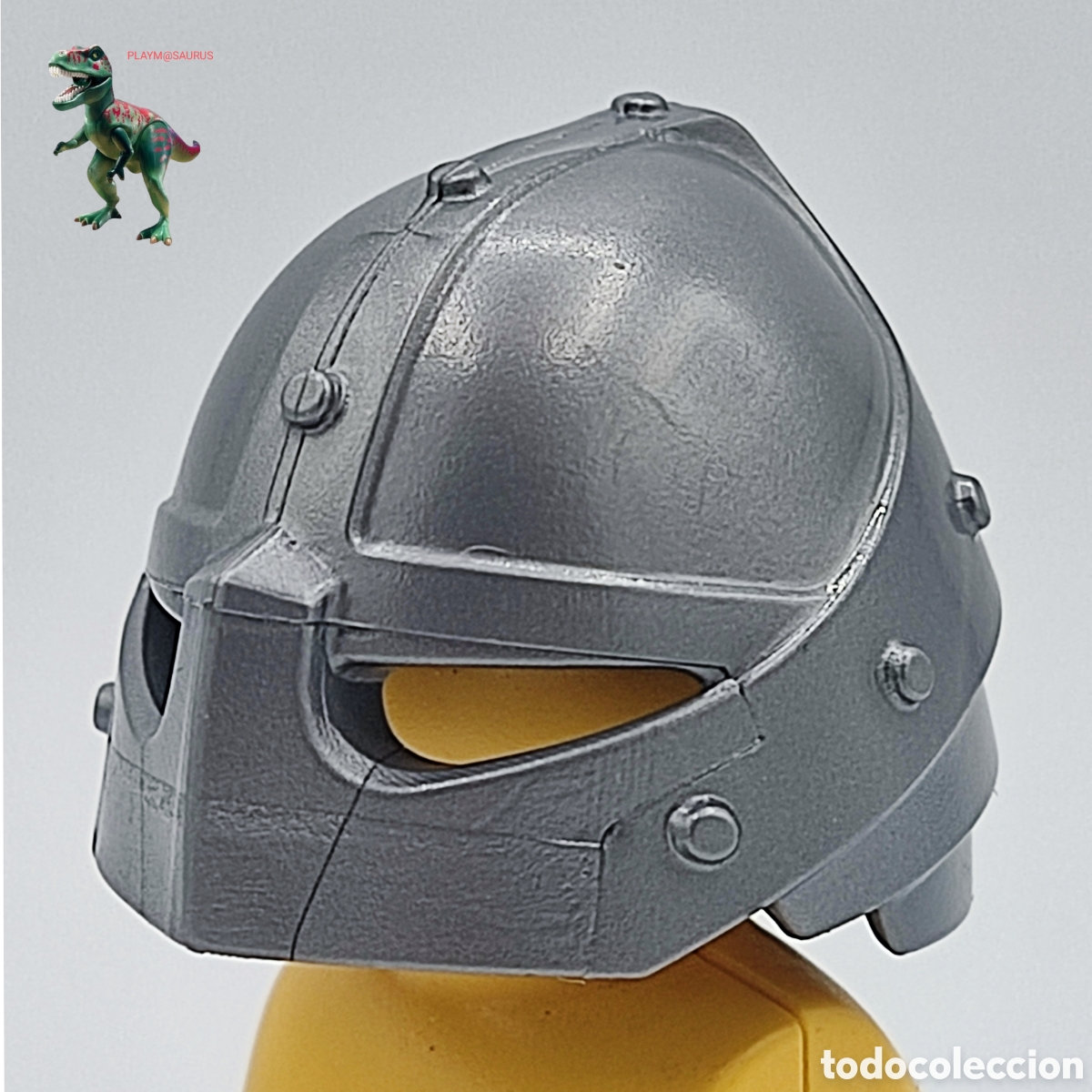 Playmobil: Playmobil casco guerrero medieval caballero soldado dragon rojo 4835 5420 6005 6847 torneo justa