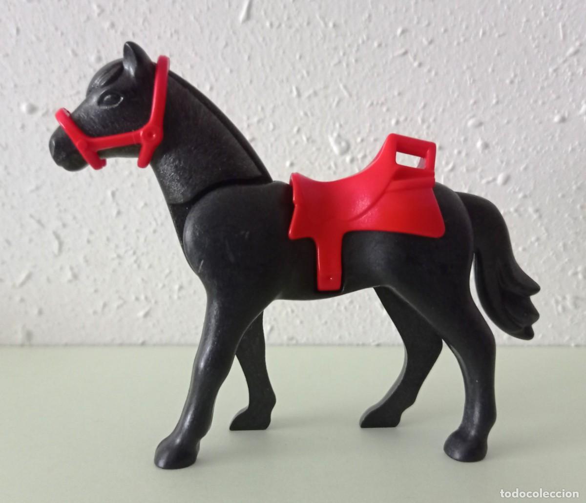 Playmobil: PLAYMOBIL. CABALLO MEDIEVAL CON BOCADO - Foto 1