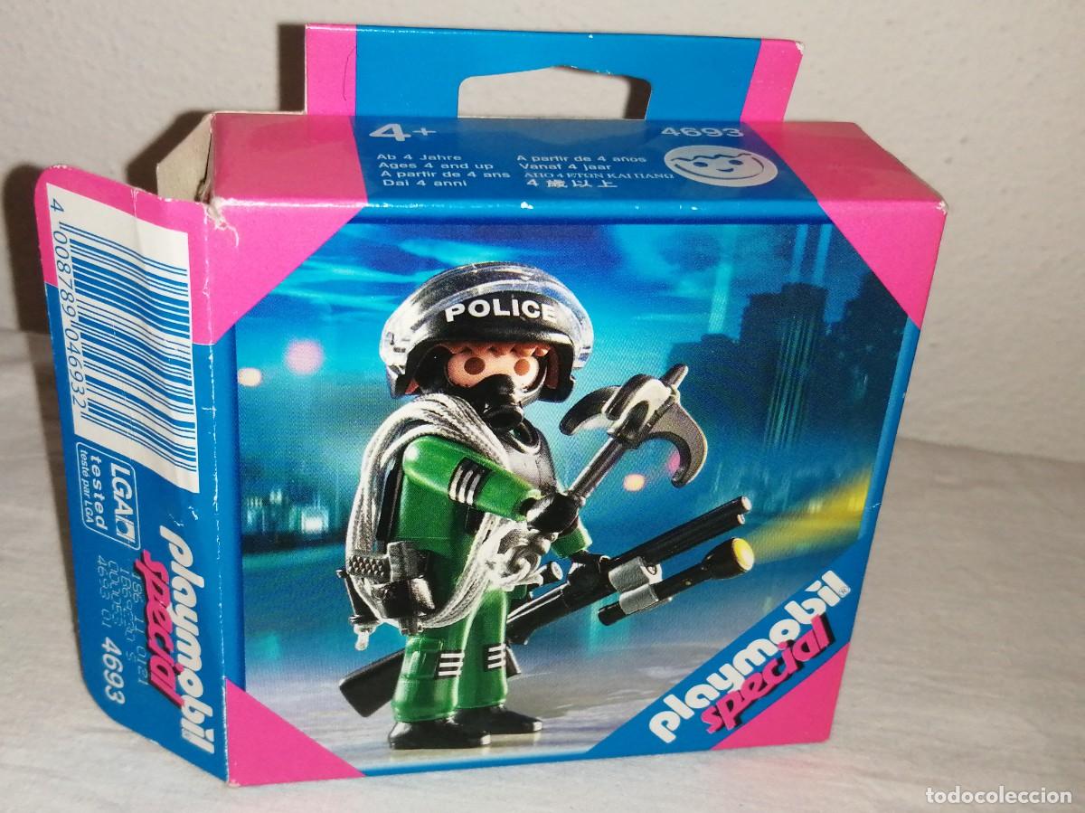Playmobil: Playmobil 4693, polic&iacute;a verde operaciones especiales, Oferta!!