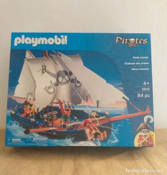 Playmobil: Playmobil ref.5810 barco goleta piratas en caja