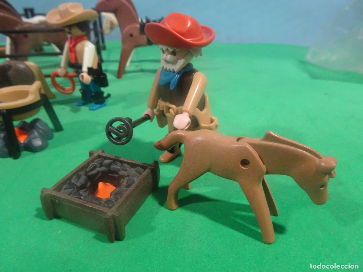 Playmobil: PLAYMOBIL -OESTE-RANCHO-VAQUEROS-CABALLOS - Foto 2
