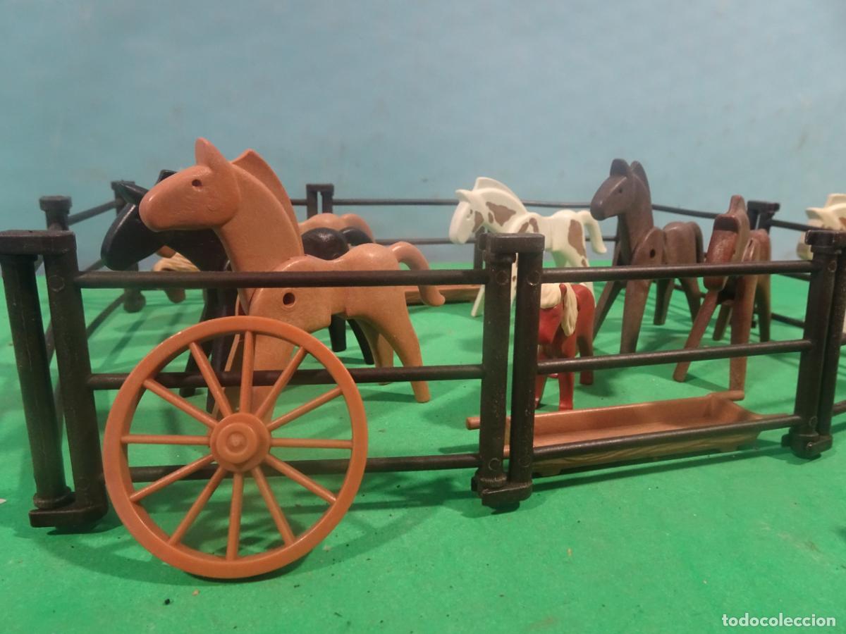 Playmobil: PLAYMOBIL -OESTE-RANCHO-VAQUEROS-CABALLOS - Foto 7