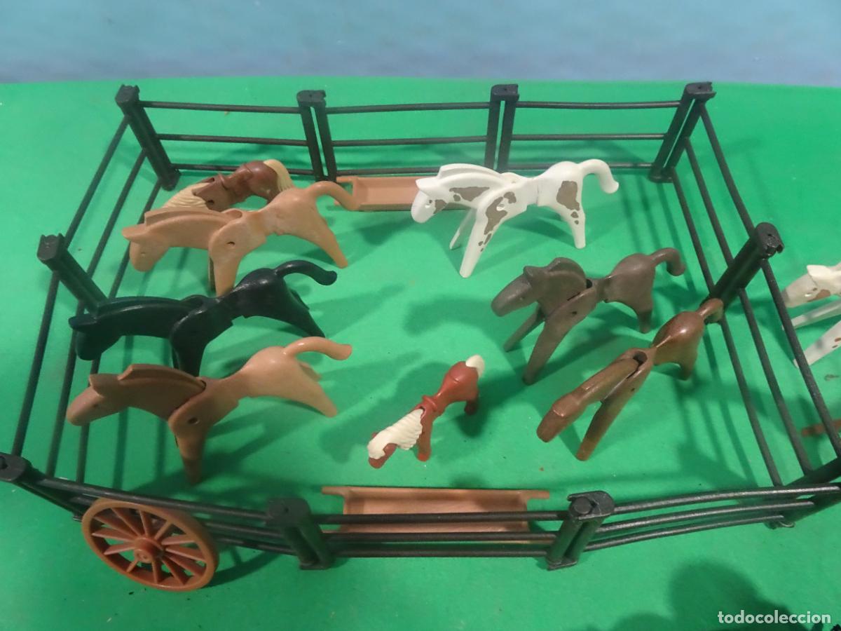 Playmobil: PLAYMOBIL -OESTE-RANCHO-VAQUEROS-CABALLOS - Foto 8
