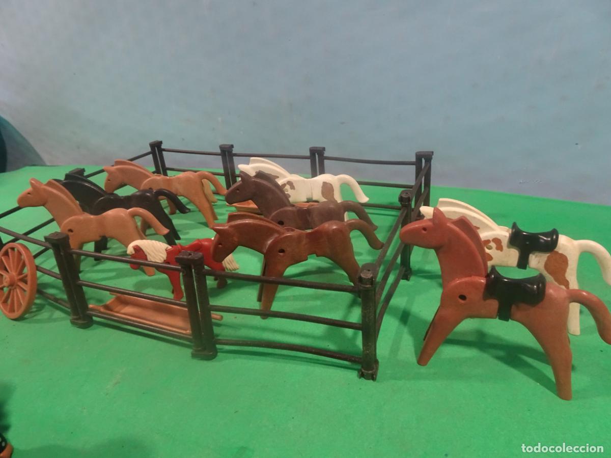Playmobil: PLAYMOBIL -OESTE-RANCHO-VAQUEROS-CABALLOS - Foto 9