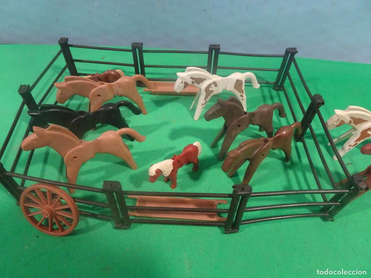 Playmobil: PLAYMOBIL -OESTE-RANCHO-VAQUEROS-CABALLOS - Foto 10