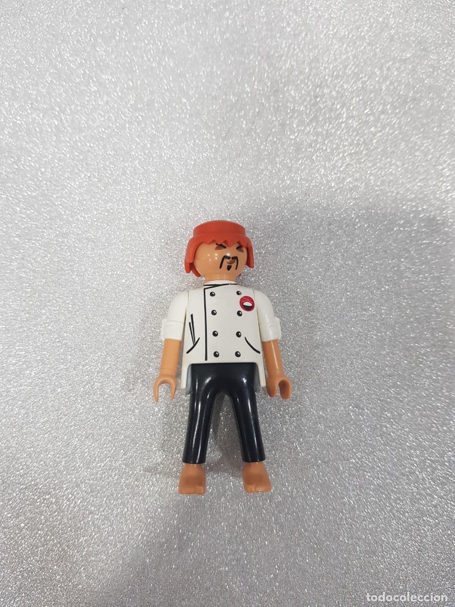 Playmobil: Figura Playmobil se&ntilde;or asiatico due&ntilde;o de restaurante