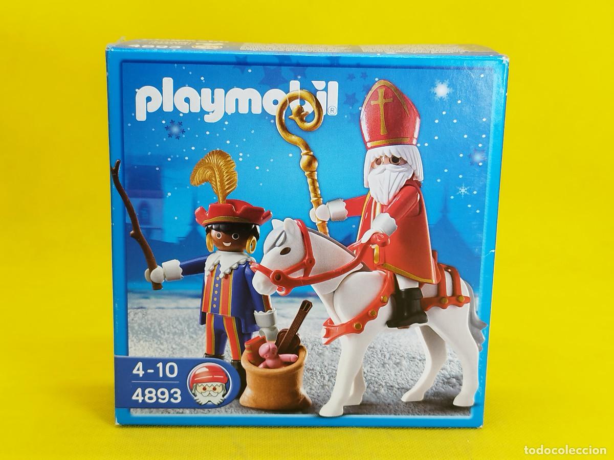 Playmobil: Playmobil San Nicol&aacute;s con paje REF 4893 Exclusivo Holanda