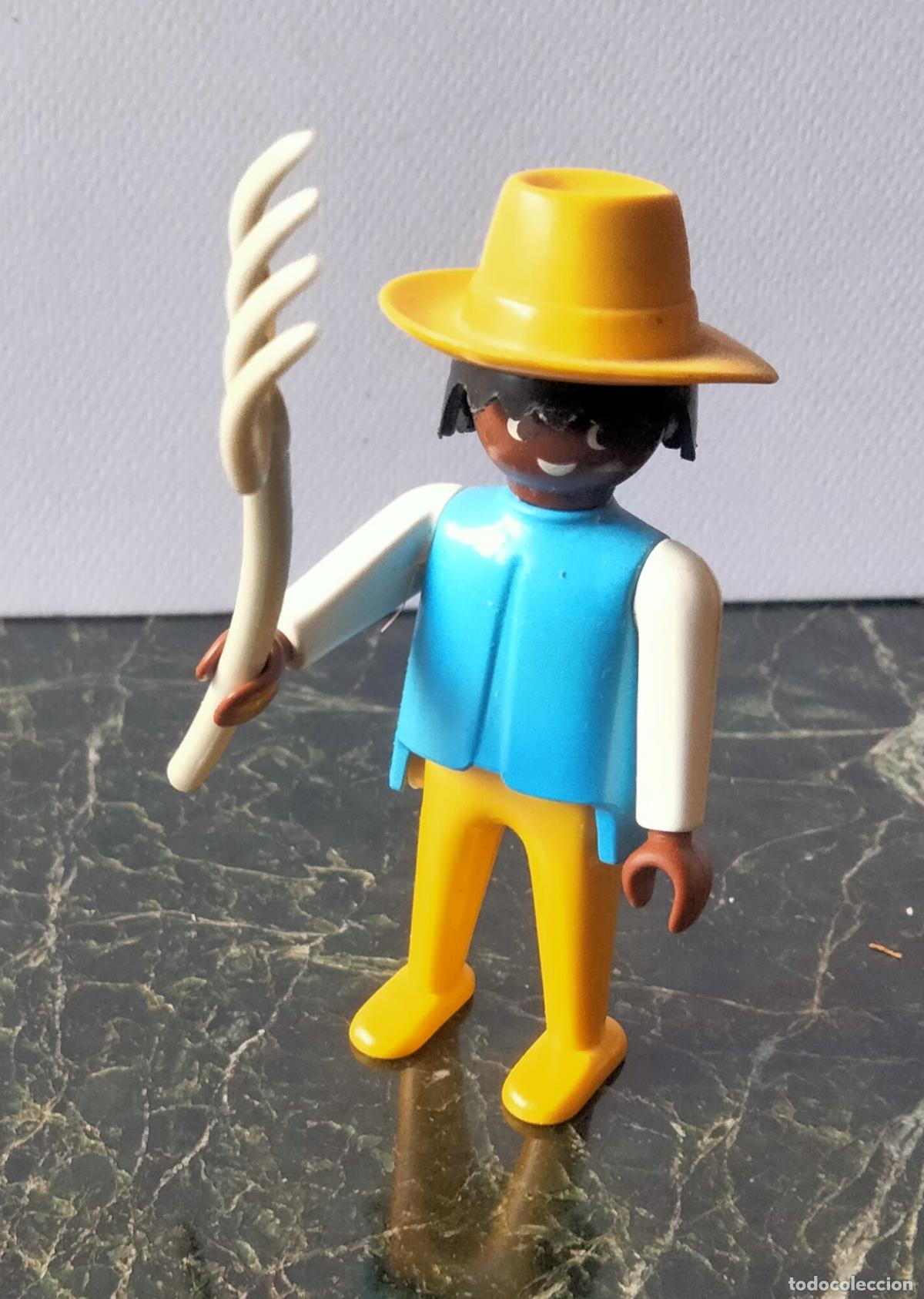 Playmobil: Playmobil granjero piel negra