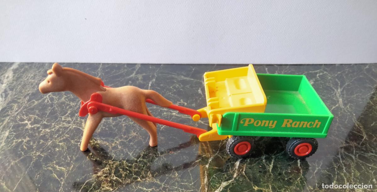 Playmobil: Playmobil carrito tirado por caballo