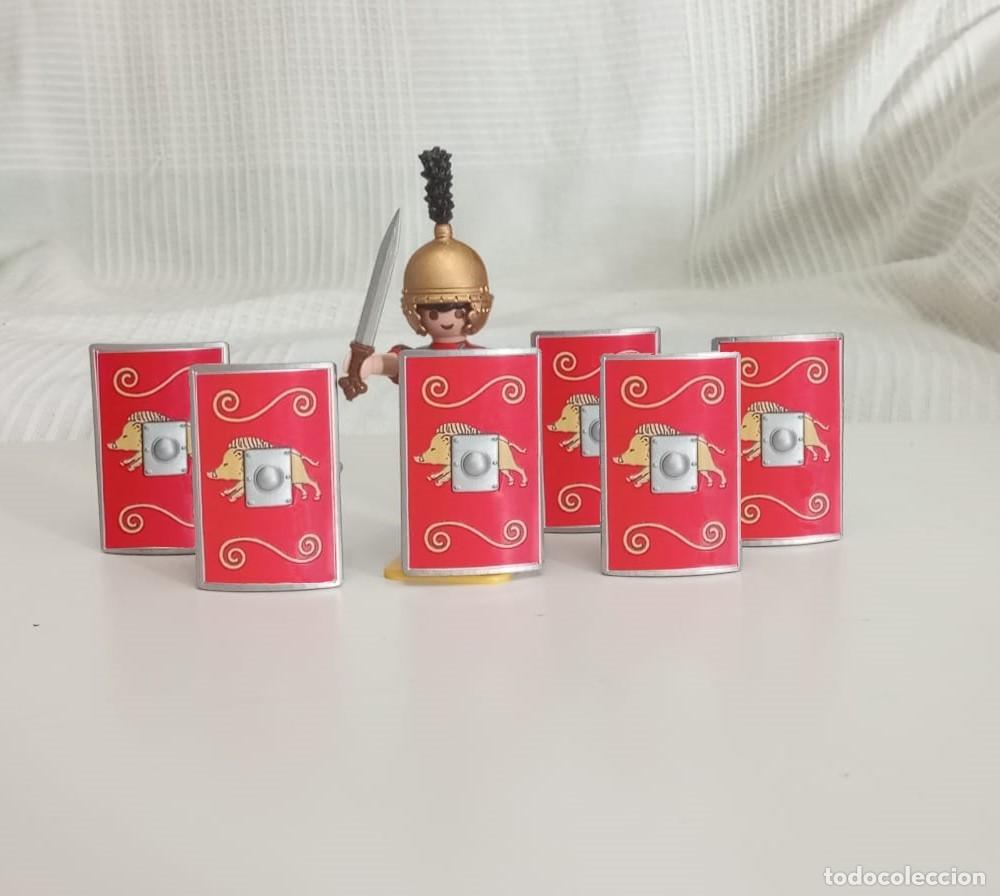 Playmobil: 6 x Escudo Legio XVI Gallica /Roman Shield/Bouclier Romain Playmobil compatible