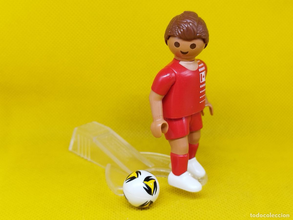Playmobil: Playmobil Futbolista con equipaci&oacute;n roja