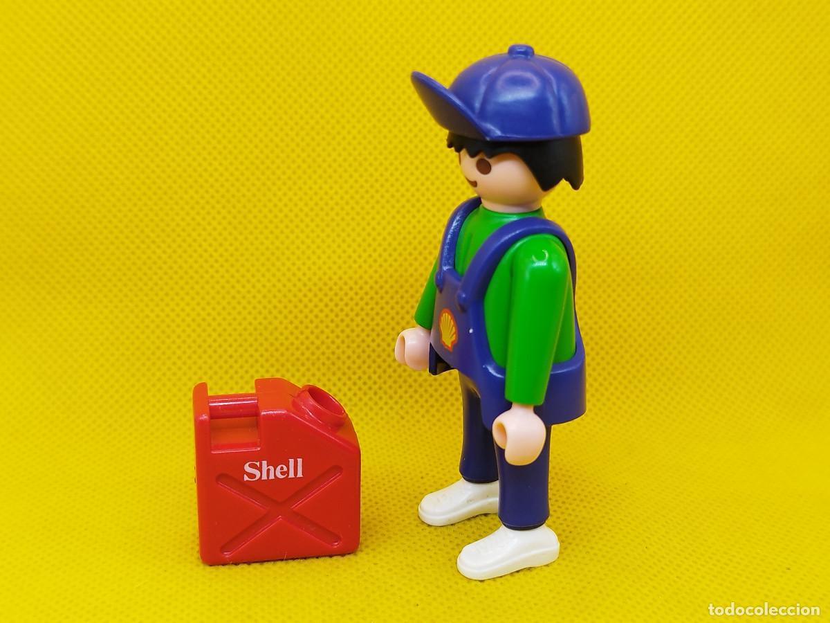 Playmobil: Playmobil Mec&aacute;nico con bid&oacute;n de aceite shell - Foto 2