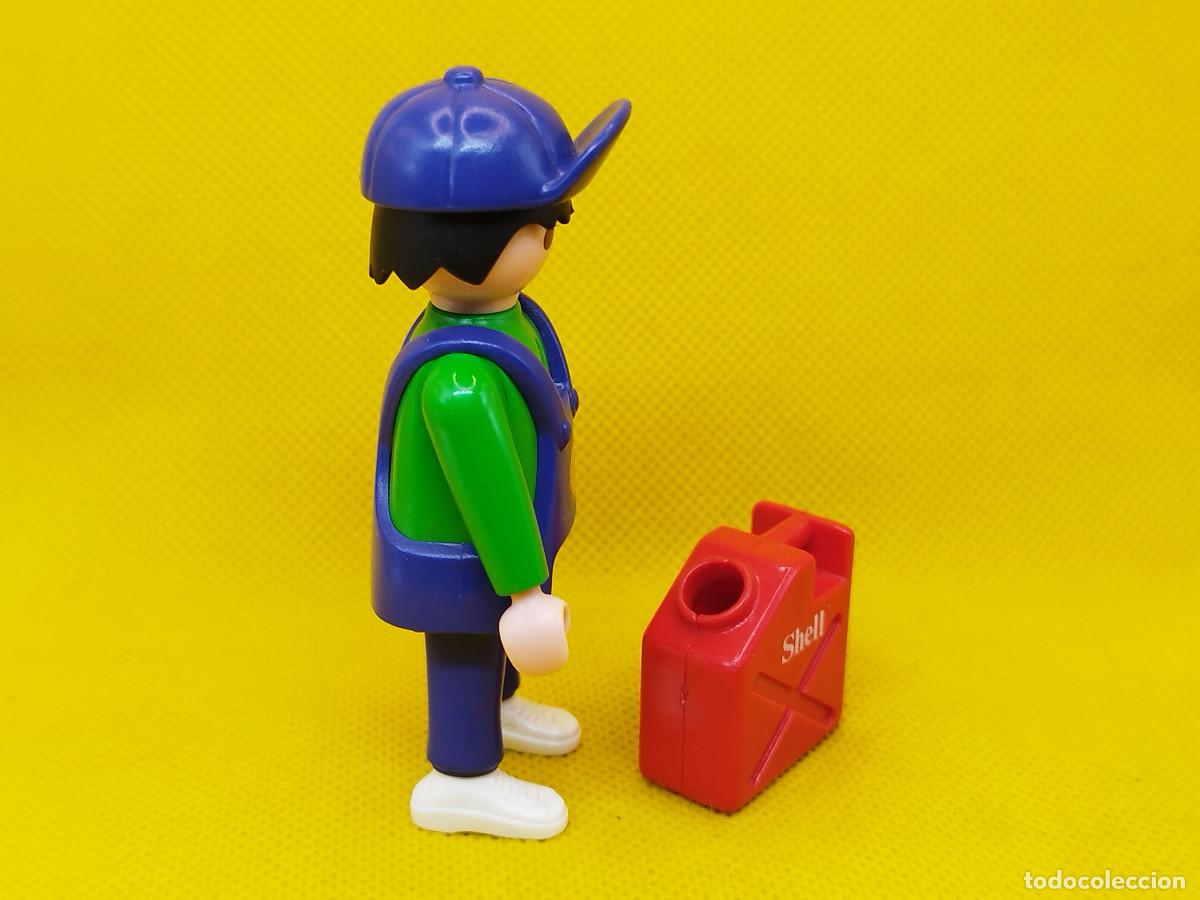 Playmobil: Playmobil Mec&aacute;nico con bid&oacute;n de aceite shell - Foto 3