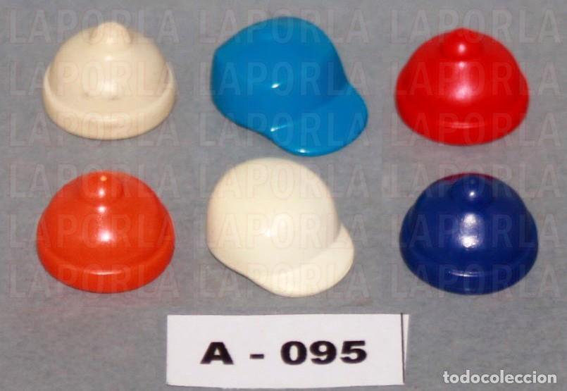 Playmobil: PLAYMOBIL 6 GORRAS INFANTILES - NI&Ntilde;OS NI&Ntilde;AS COLEGIO JUEGOS (A-095)