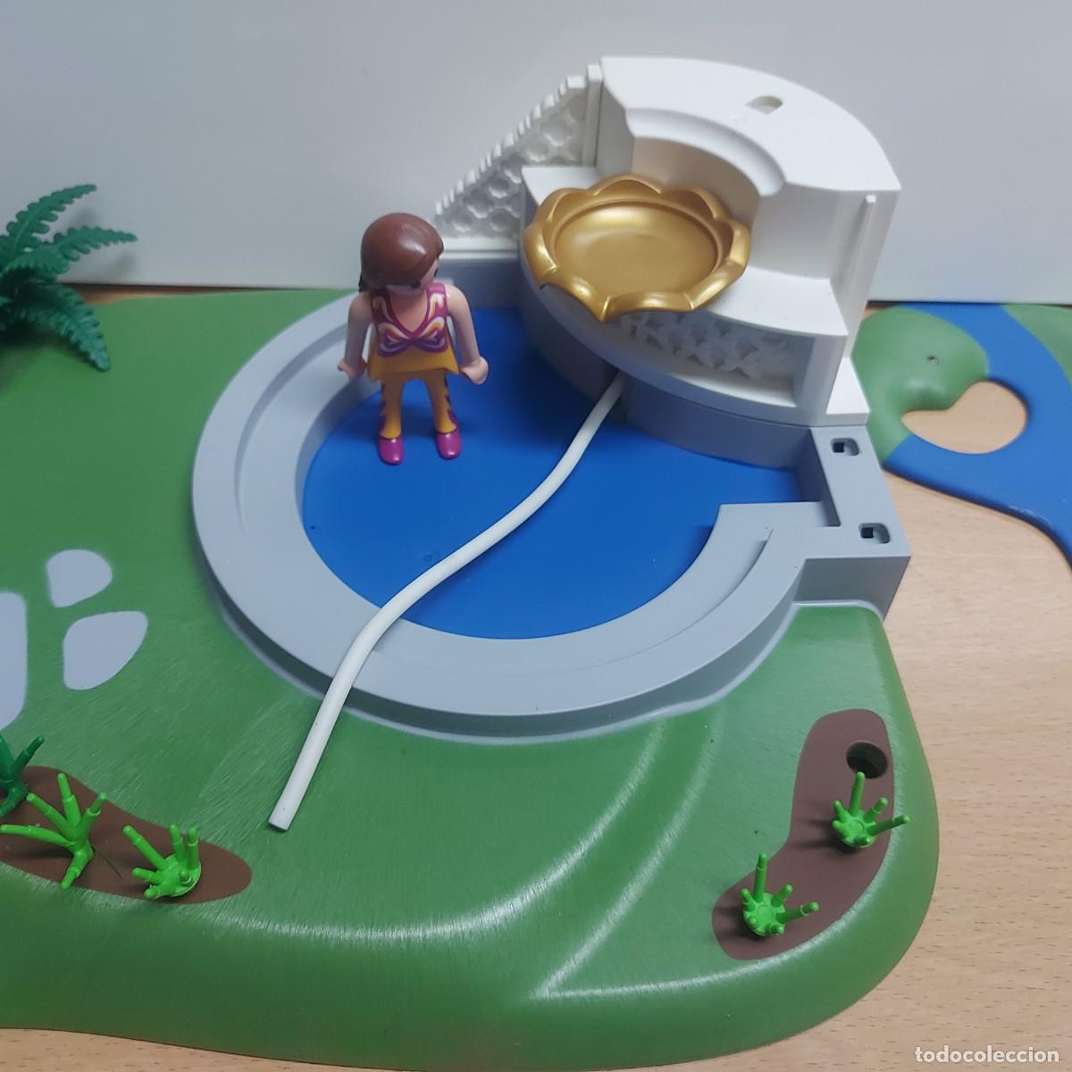 Playmobil: PLAYMOBIL ESCENARIO CON FUENTE- 2007 - Foto 3