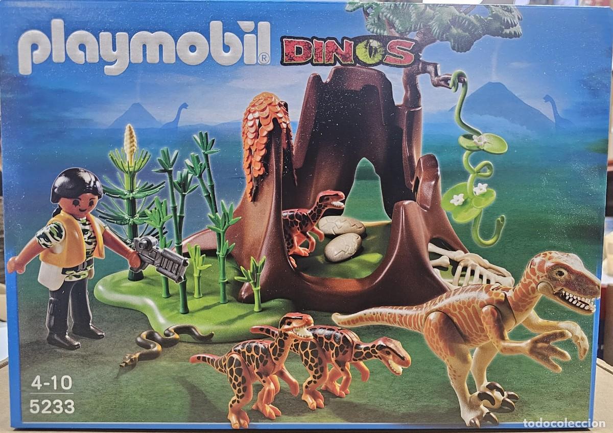 Playmobil: Playmobil - VELOCIRAPTORS CON EXPLORADORA 5233, NUEVO, CERRADO, CAJA PERFECTA