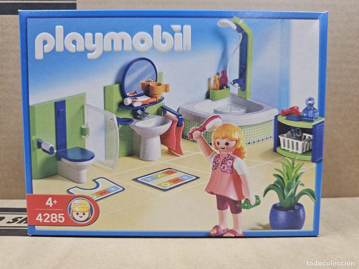 Playmobil: PLAYMOBIL - BA&Ntilde;O CASA MODERNA 4285, NUEVO,CAJA PERFECTA