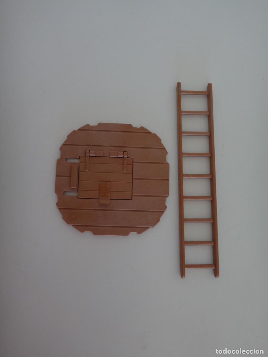 Playmobil: PLAYMOBIL SUELO TARIMA ESCALERA TORRE REDONDA CASTILLO MEDIEVAL