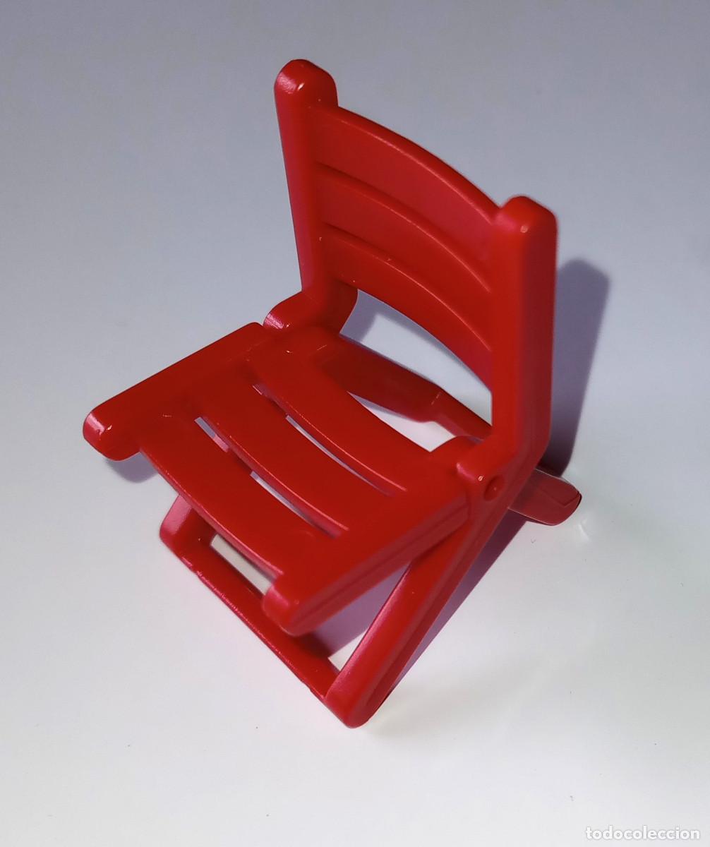 Playmobil: PLAYMOBIL - SILLA PLEGABLE ROJA - Foto 1