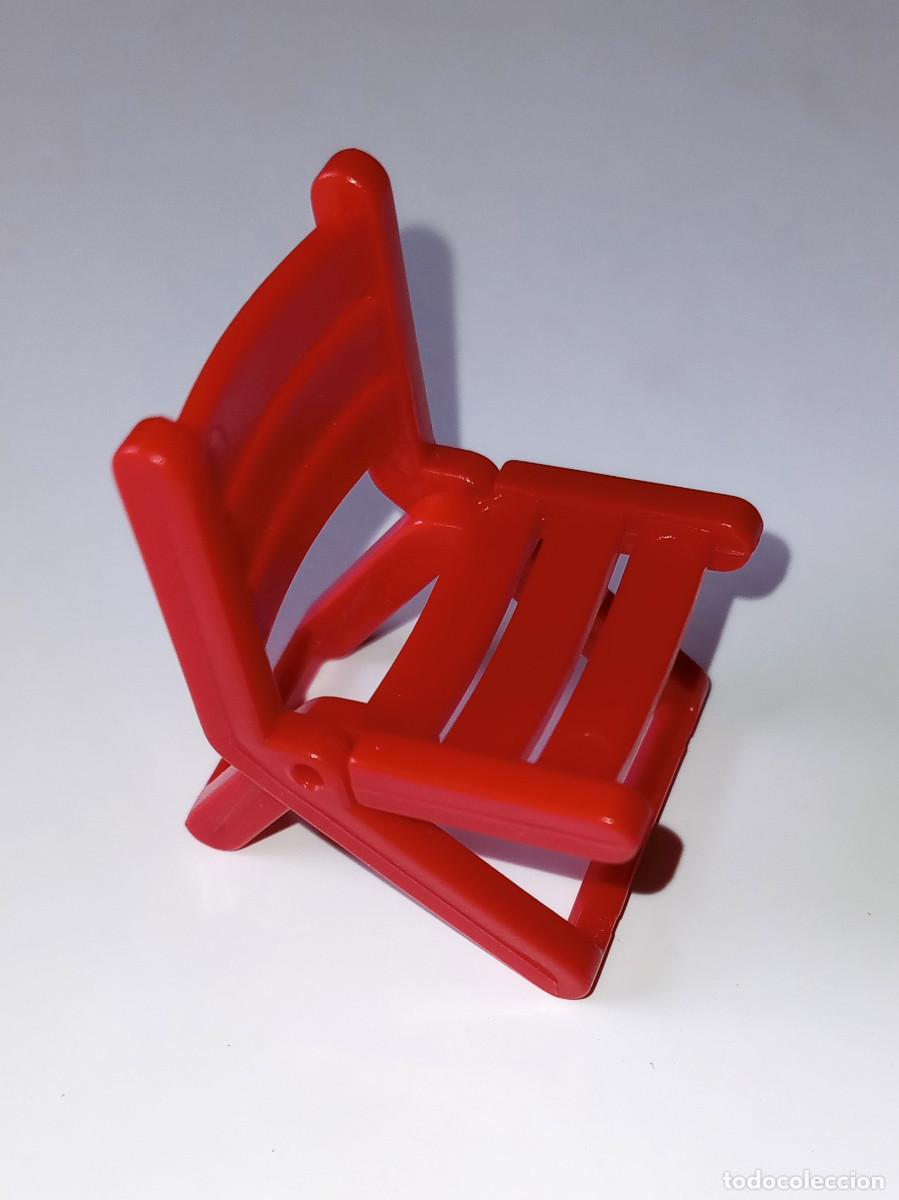 Playmobil: PLAYMOBIL - SILLA PLEGABLE ROJA - Foto 2
