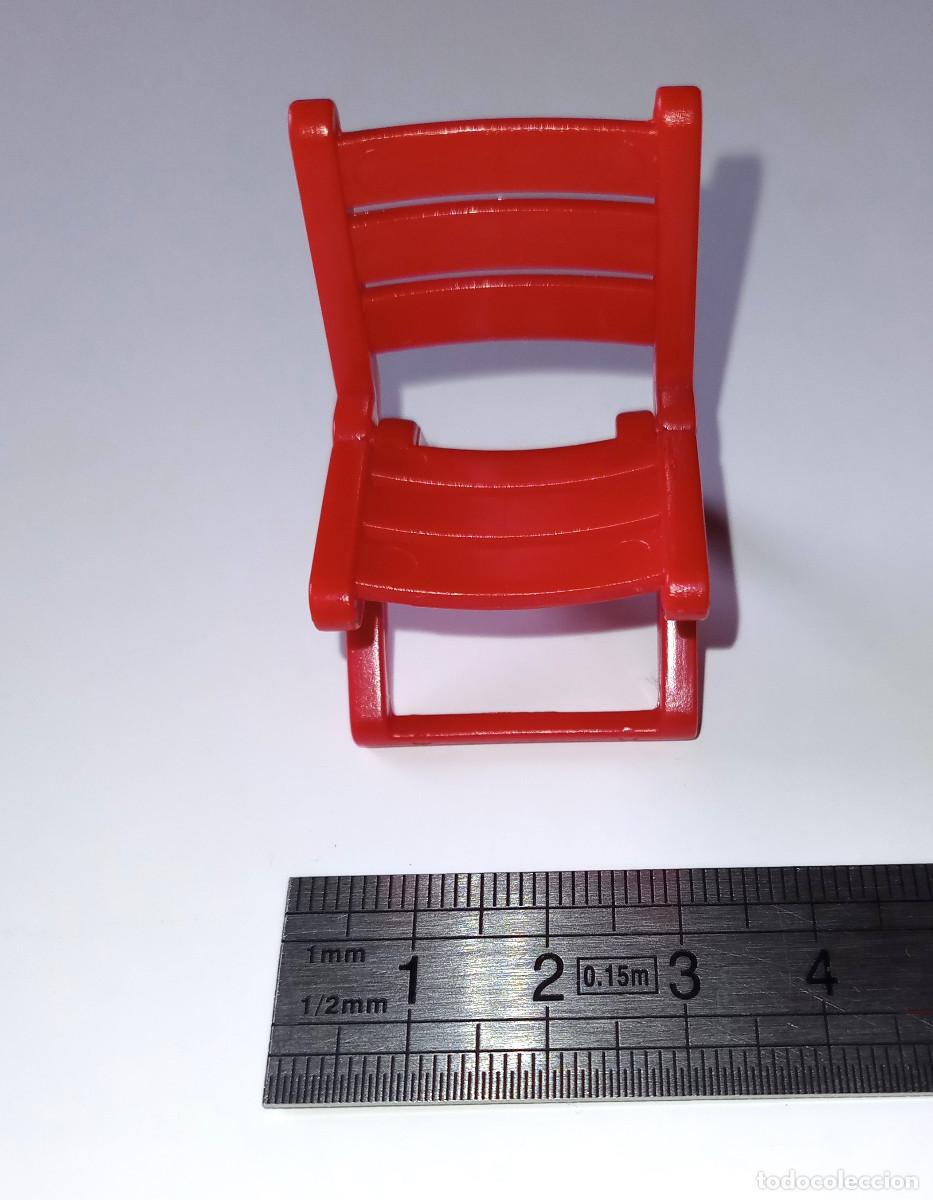Playmobil: PLAYMOBIL - SILLA PLEGABLE ROJA - Foto 3