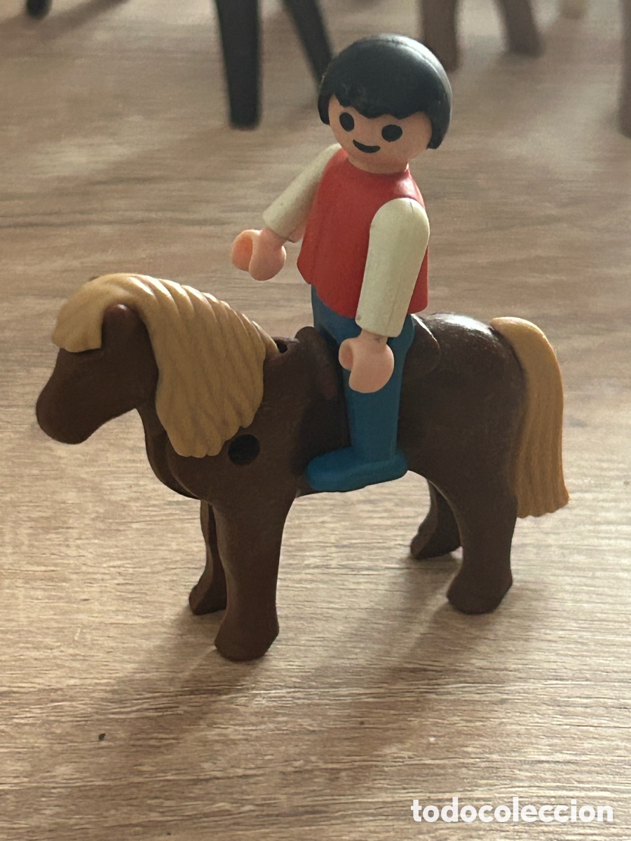 Playmobil: Playmobil ni&ntilde;o a caballo