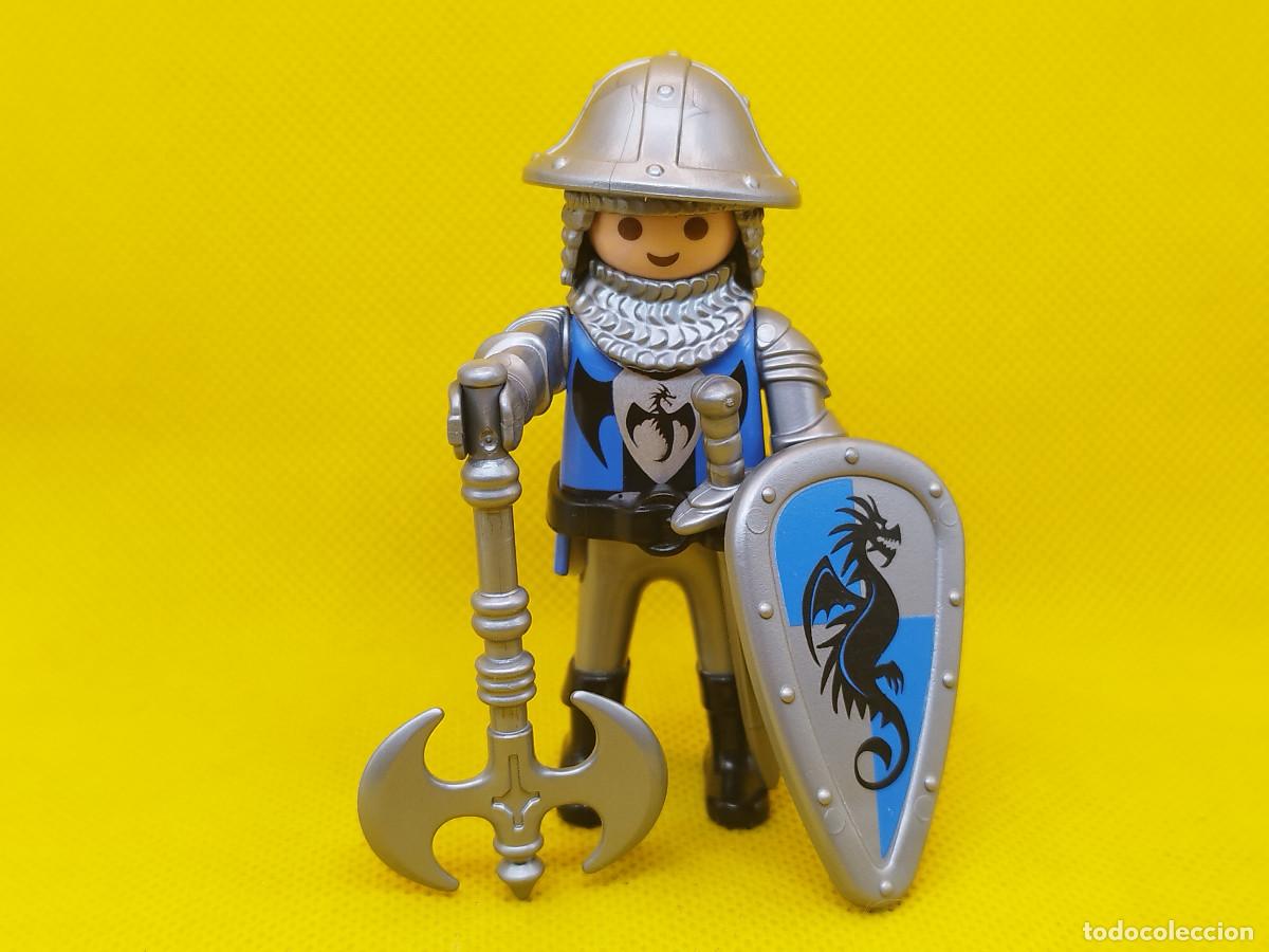 Playmobil: Playmobil Soldado medieval del reino del drag&oacute;n