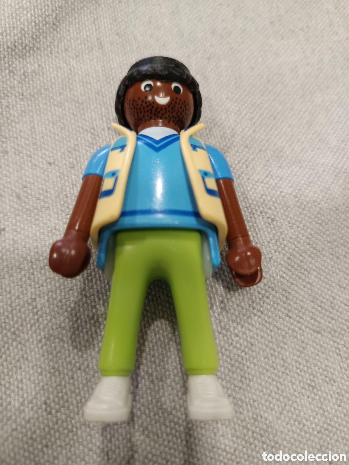 Playmobil: Playmobil chico negro figura