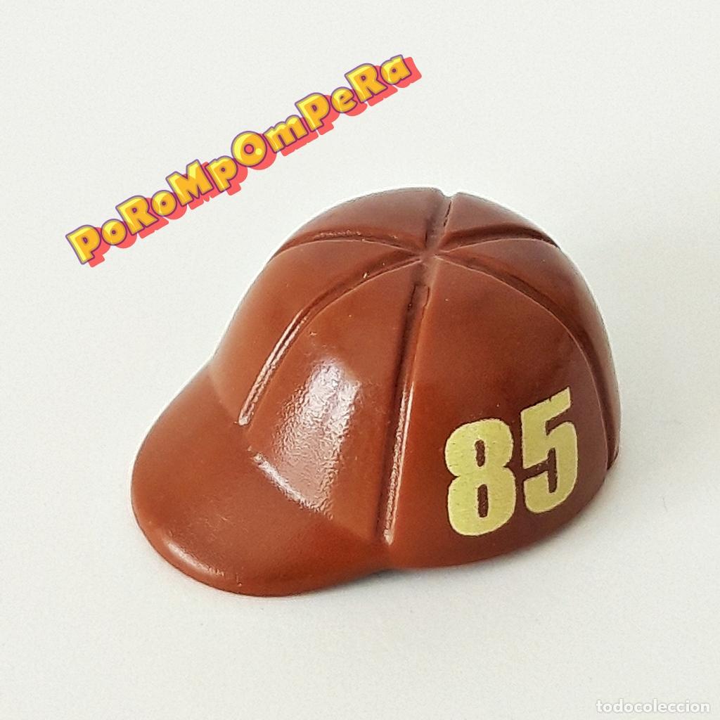 Playmobil: PLAYMOBIL GORRA BEISBOL RAYAS MARR&Oacute;N INFANTIL SIMILAR 5123 SOMBRERO NI&Ntilde;O BASEBALL GR2