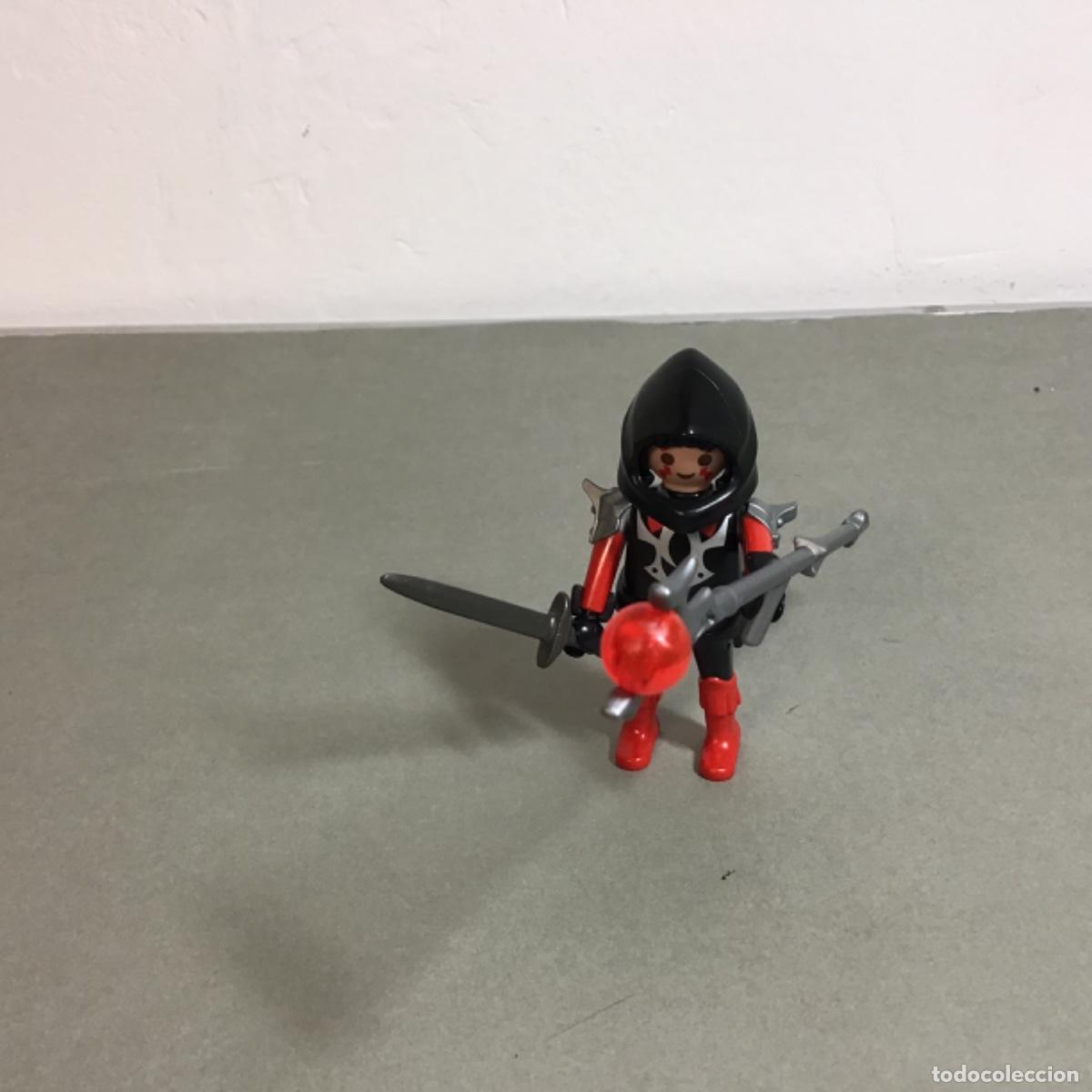 Playmobil: PLAYMOBIL ref. 4838 Caballero drag&oacute;n negro