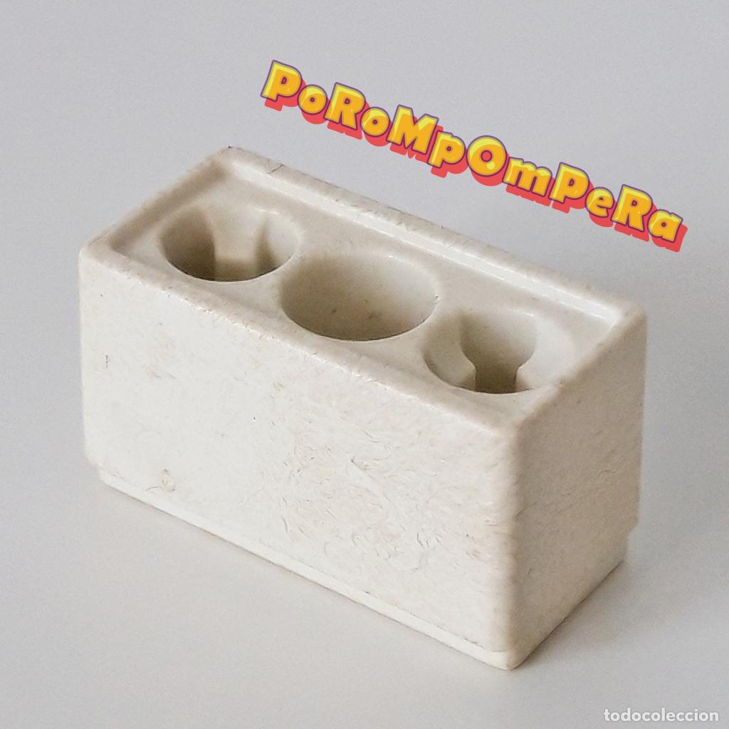 Playmobil: PLAYMOBIL MACETERO RECTANGULAR BLANCO 3 AGUJEROS PARA PLANTAS Y FLORES SYSTEM X S6