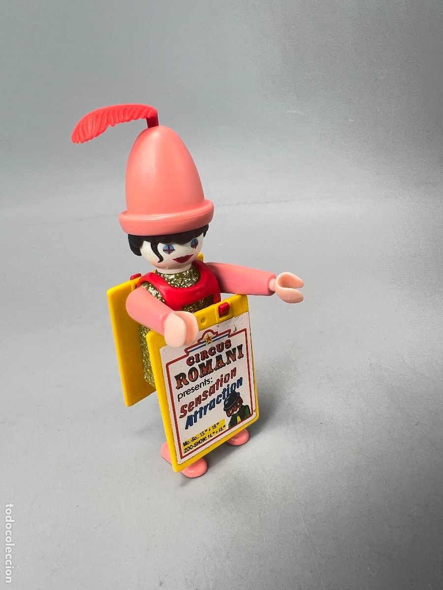 Playmobil: Playmobil 3797 payaso con letrero