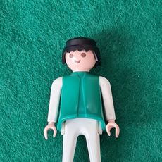 PLAYMOBIL FIGURA MUJER chica madre con bebe mochila portabebe ciudad PLAYMOBIL FIGURA MUJER chica madre con bebe mochila portabebe ciudad