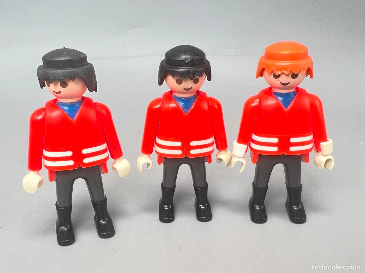 Playmobil: Playmobil 3879 3880 3881 lote figura bombero