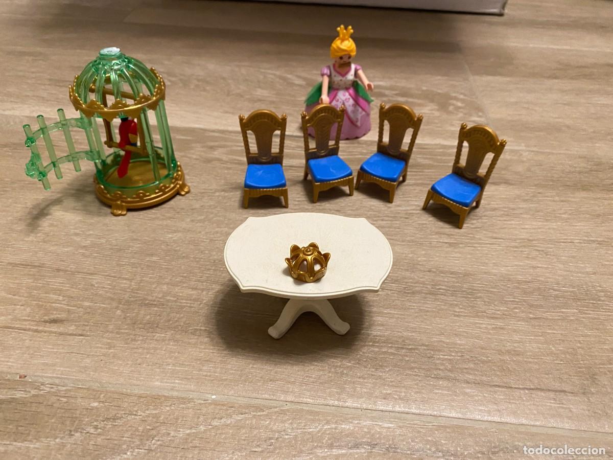 Playmobil: Jaula loro princesa y mobiliario medieval - Foto 2