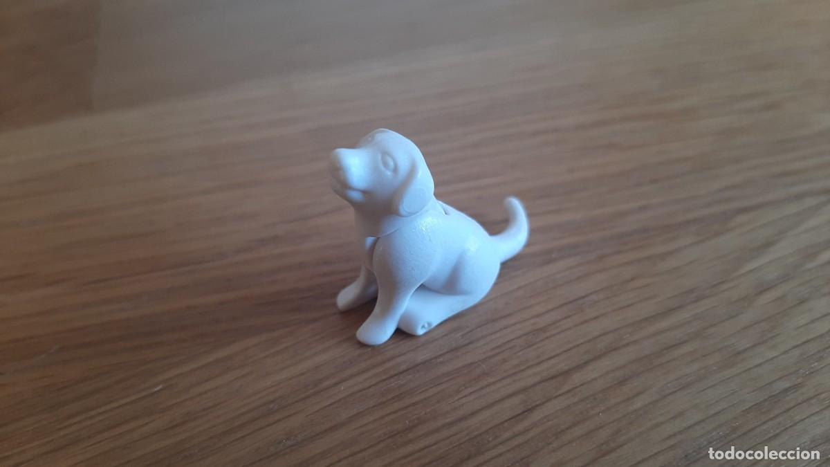 Playmobil: Playmobil -- Perro Sentado -- Cachorro Blanco -- Cr&iacute;a -- Canino C&aacute;nidos