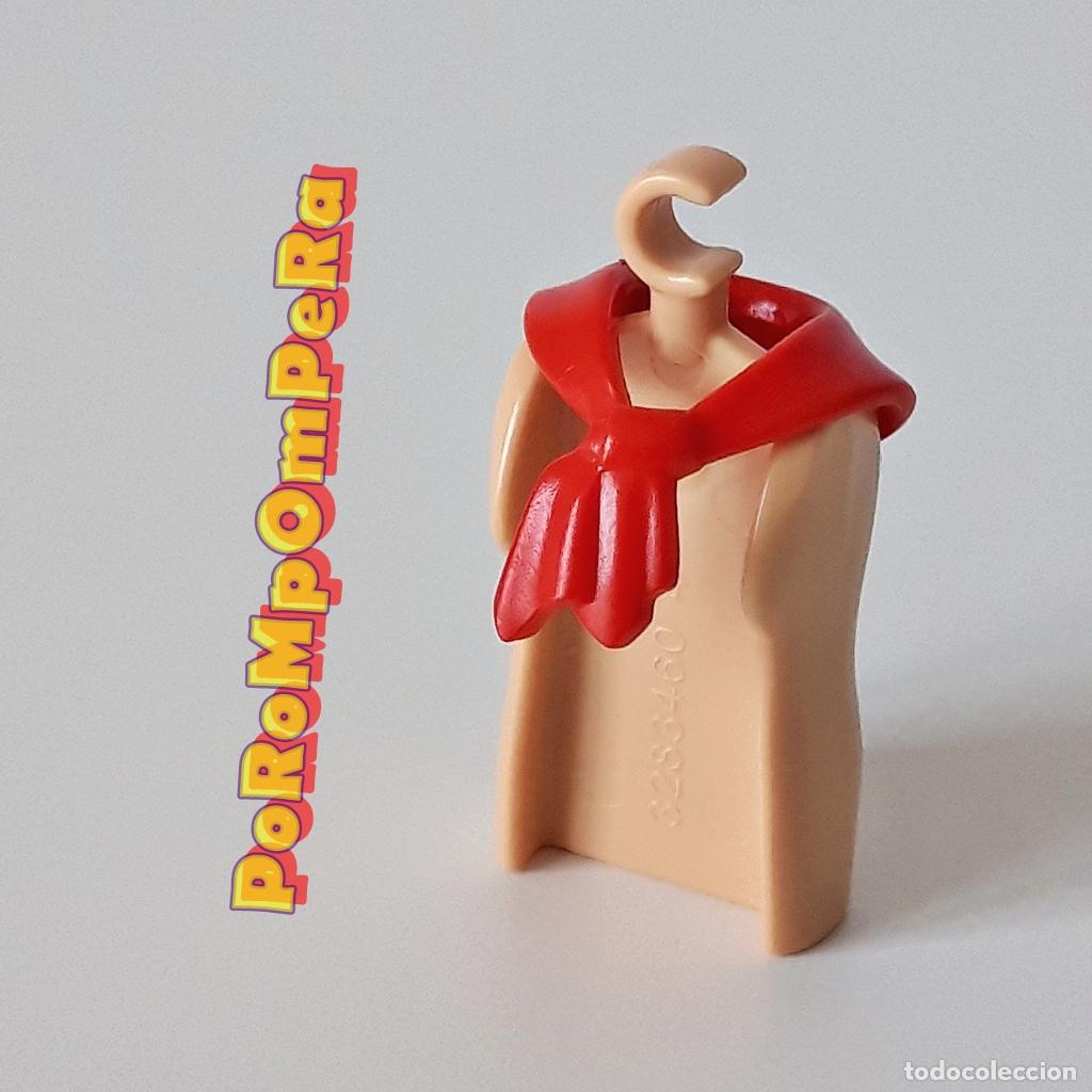 Playmobil: PLAYMOBIL PA&Ntilde;UELO ROJO ANUDADO CUELLO LAZO NUDO CUSTOM/COMPLETAR SOLDADO EJ&Eacute;RCITO NORDISTA OESTE MDX