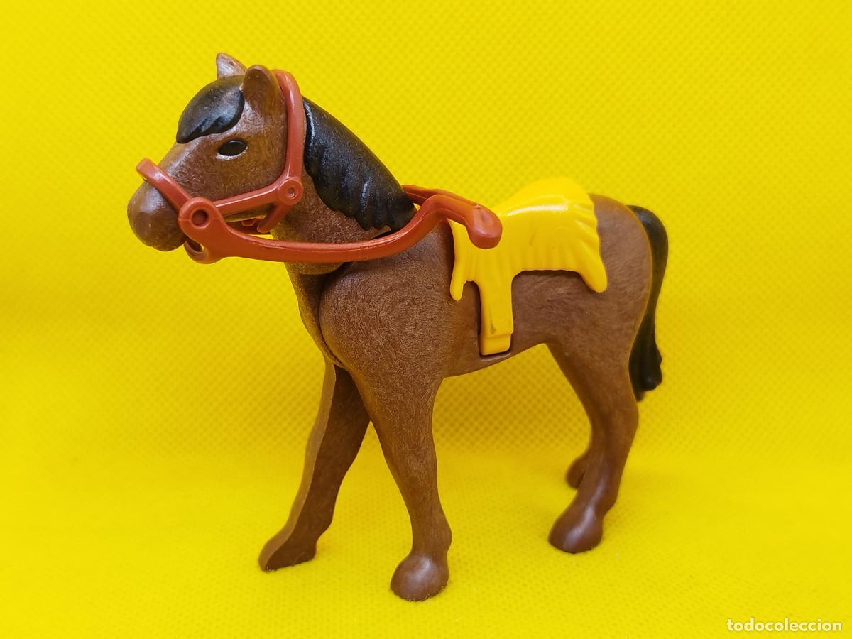 Playmobil: Playmobil Caballo con manta amarilla