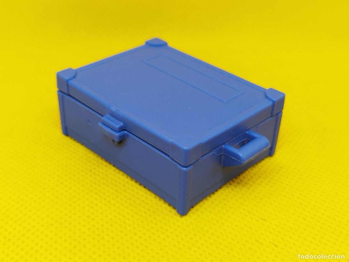 Playmobil: Playmobil Caja de transporte azul oscuro
