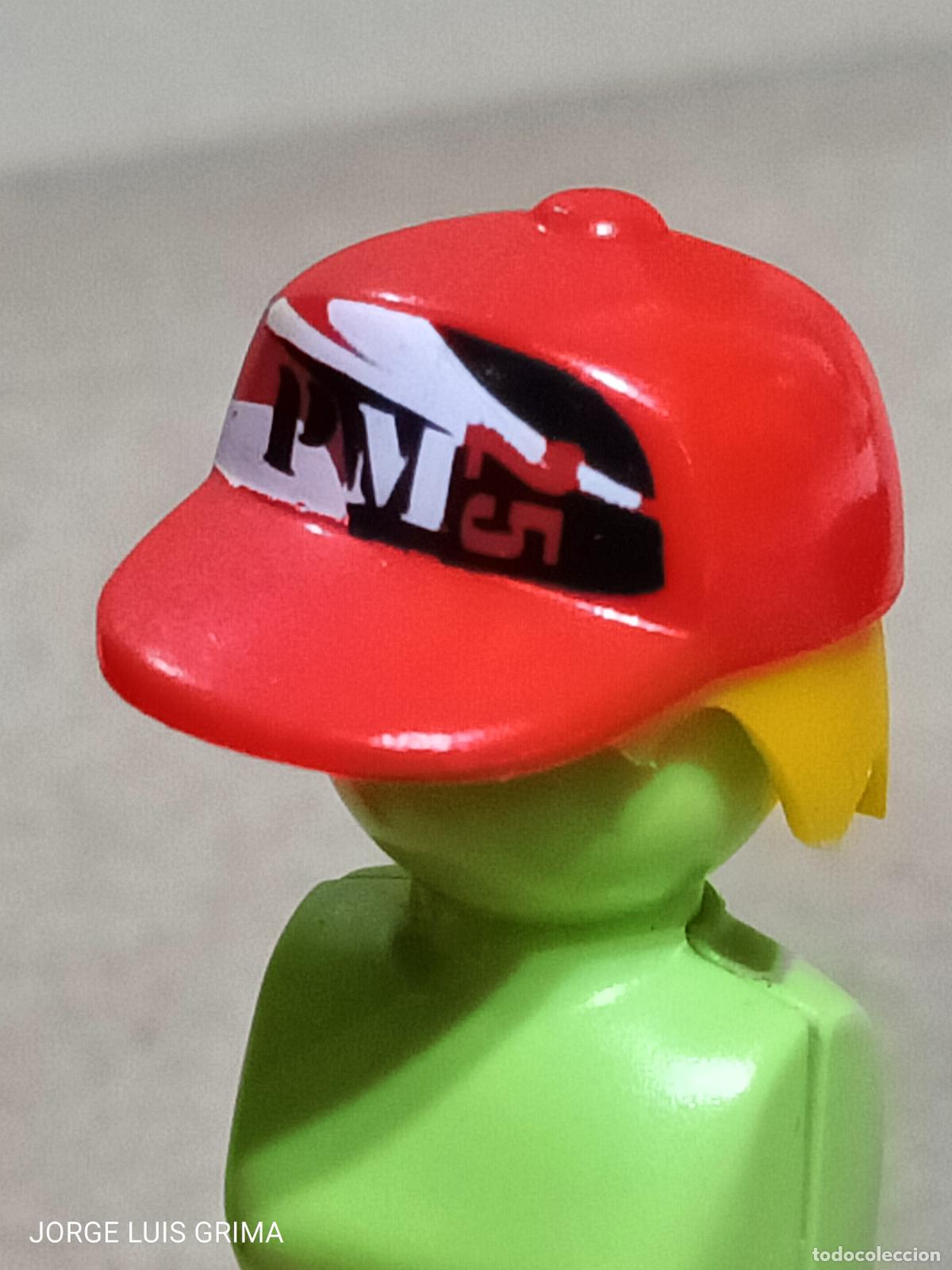 Playmobil: PLAYMOBIL GORRA MOTO REF 30634025 SETS 9357