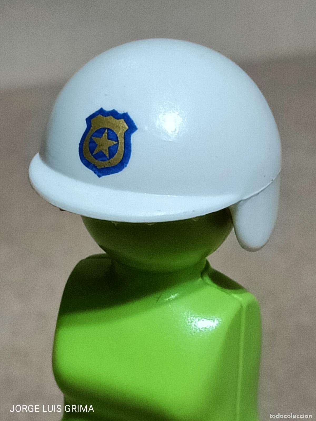 Playmobil: PLAYMOBIL CASCO POLICIA REF. 30637300 SETS 3986 3915 3332 3655 4157 5013 5299 5689 71092