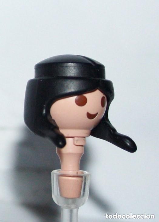 Playmobil: PLAYMOBIL MEDIEVAL PELO NEGRO MUJER COLETAS